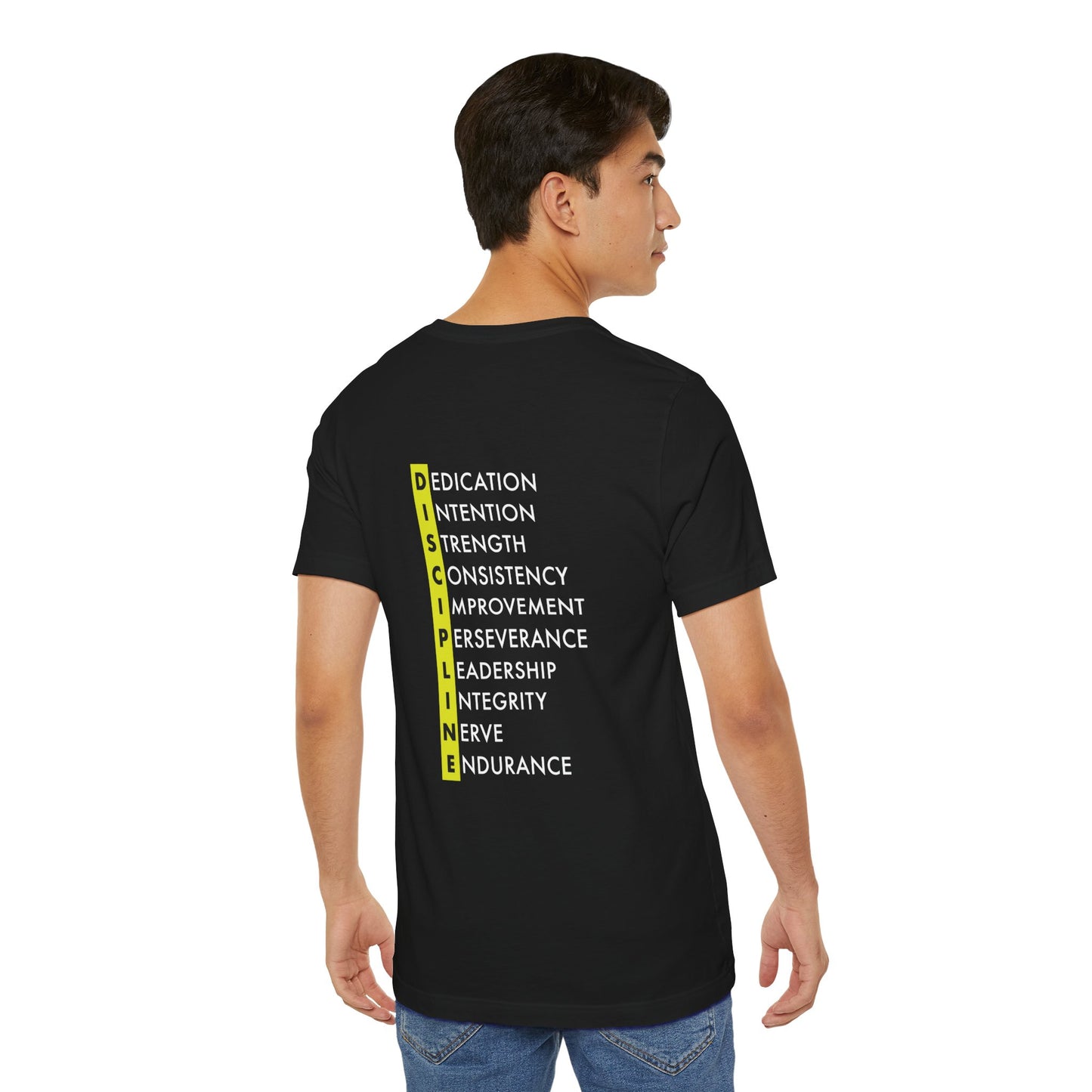 'Discipline' - the Anatomy of Achievement - Inspirational T-Shirt, Gift