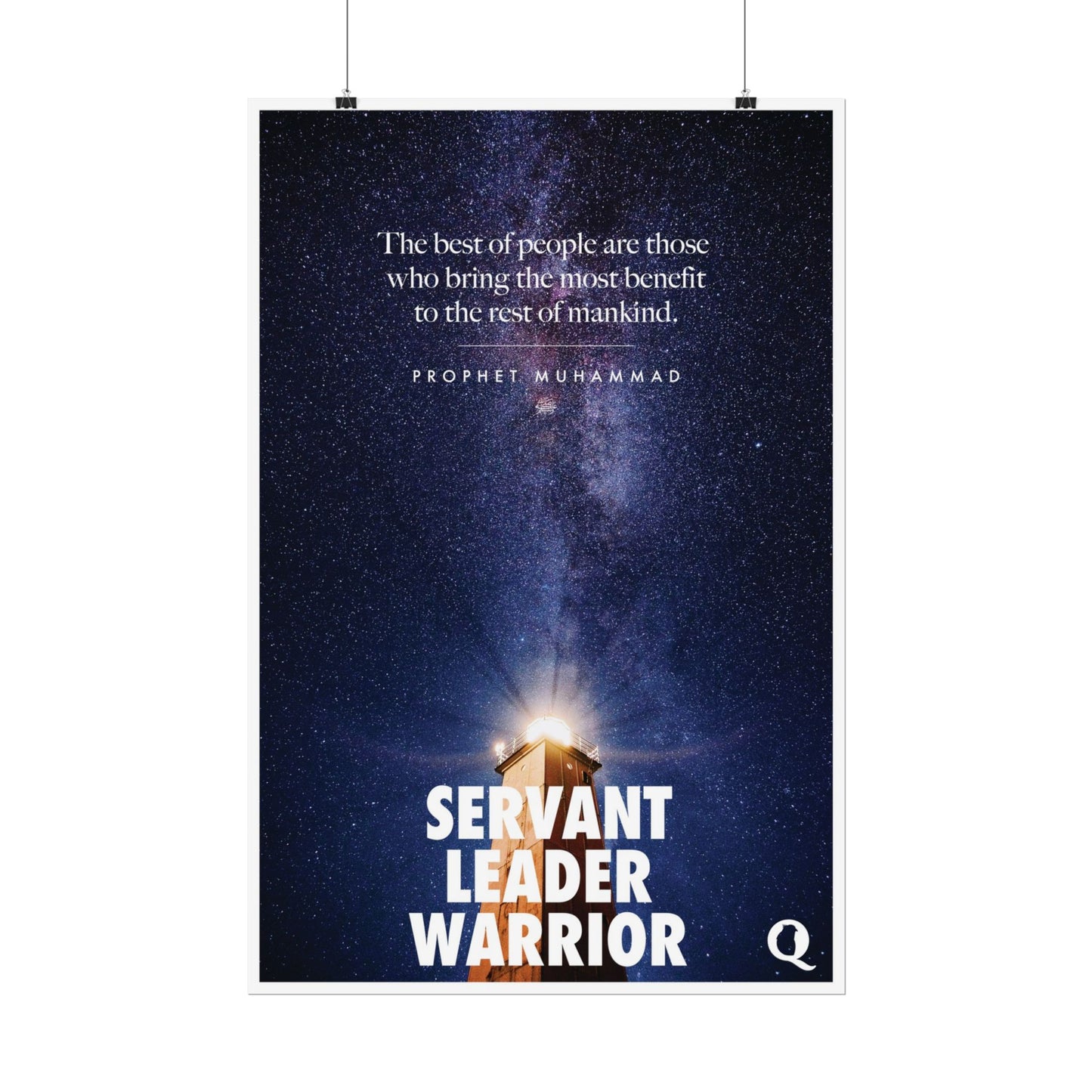 Servant, Leader, Identity Poster, Motivational Wall Art, Servant Leader Warrior Decor, Home Office Inspiration